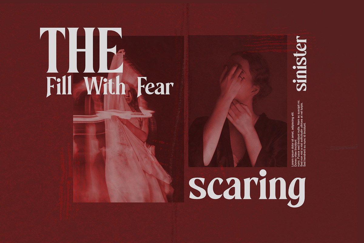 Horrifal - Horror Font, a Serif Font by Khoir (Photo 5 of 9)