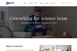 Spase Business And Coworking Theme