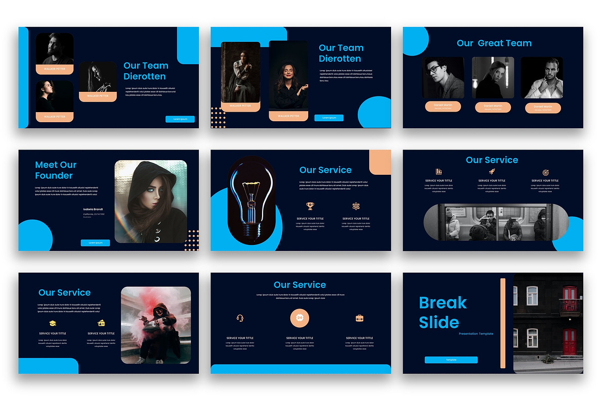 Dierotten - Business PowerPoint, a Presentation Template by kreatifreya (Photo 3 of 5)