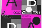 Poster Mockup 2x2 Grid, an Advertising Mockup by Glue Lab (Thumbnail 3 of 4)