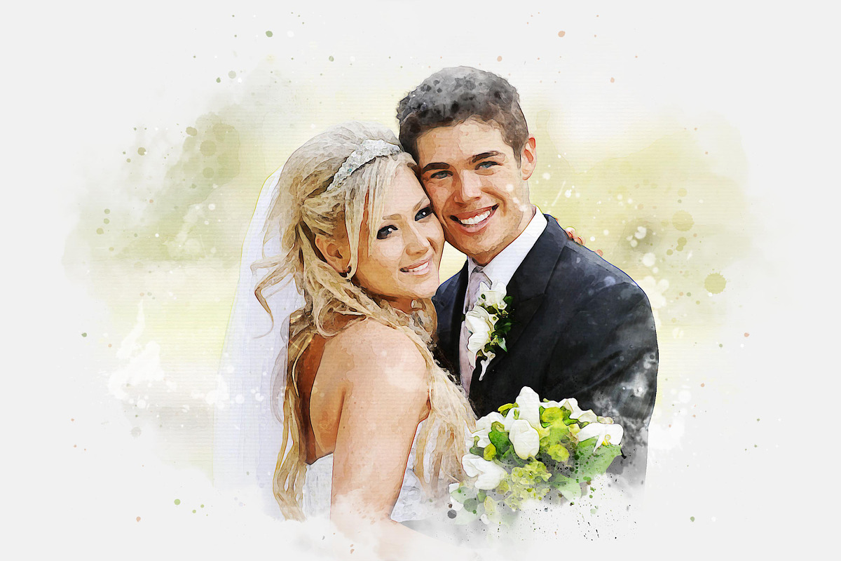 Realistic Watercolor Effect, an Action Add-On by liptouse (Photo 4 of 9)