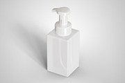 Soap Dispenser Square Bottle Mockup, a Packaging Mockup by Muhazdinata (Thumbnail 14 of 18)