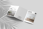 A5 Trifold Brochure Mockup, a Books & Magazine Mockup by graphicpages (Thumbnail 10 of 16)