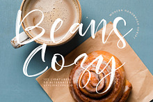 Beans Cozy Modern Handbrush Script
