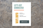Moderno Wifi Sign for Airbnb Hosts, a Templates & Theme by Kin Studio (Thumbnail 2 of 5)
