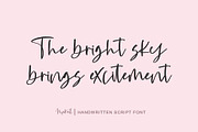 Makeit | handwritten script font, a Script Font by Yuby Creative (Thumbnail 4 of 6)