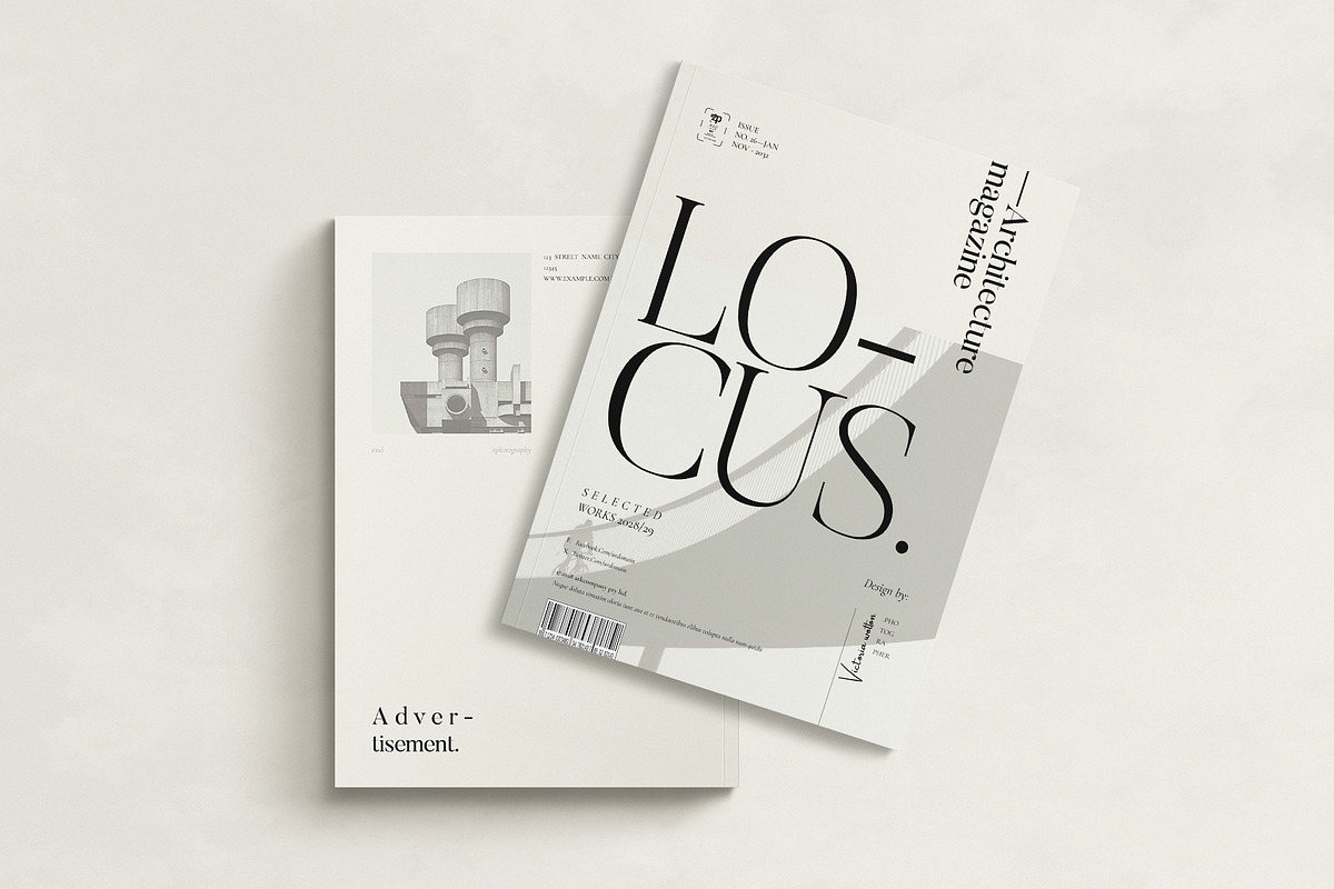Architecture Magazine Template, a Magazine Template by ArtisanaAura (Photo 15 of 15)