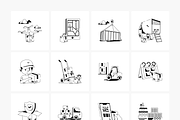 Animated Shipping and Logistics Icon, a Duotone Icon by Prosymbols (Thumbnail 8 of 11)