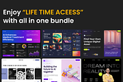 Hero Headers Figma Template, an UI Kit Template by Hammad Arif (Thumbnail 2 of 5)