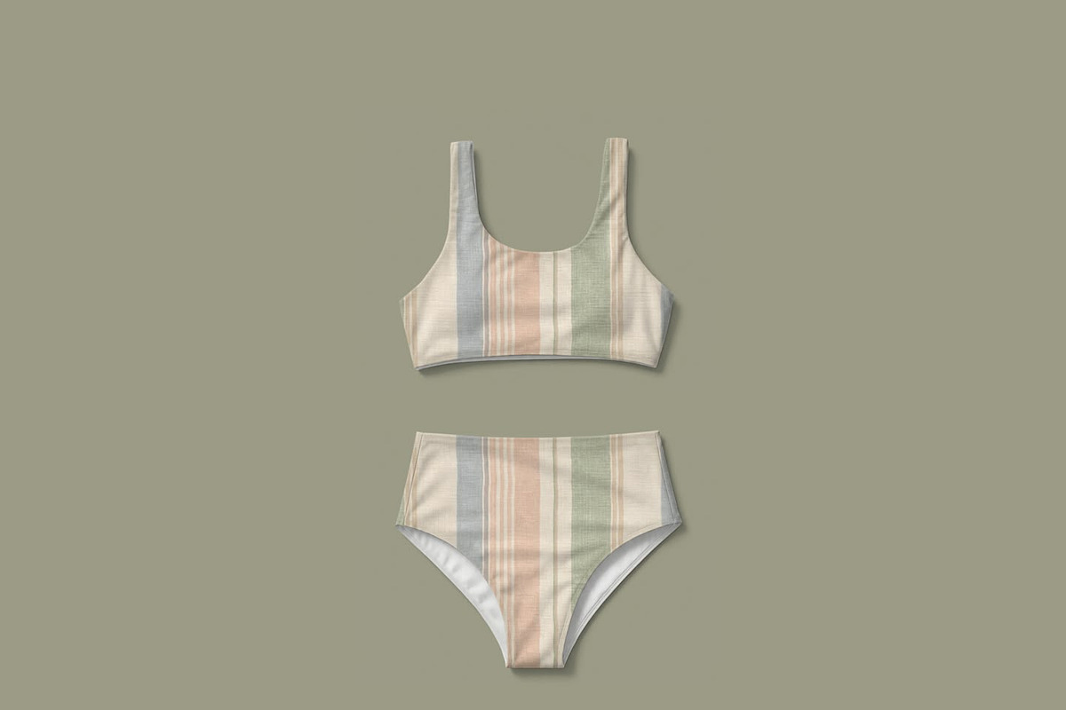 Pastel Linen Stripe Seamless Pattern, a Pattern Graphic by elif (Photo 6 of 9)