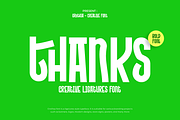 Grothsa - Creative Ligatures Font, a Sans Serif Font by QR Design Studio (Thumbnail 8 of 8)