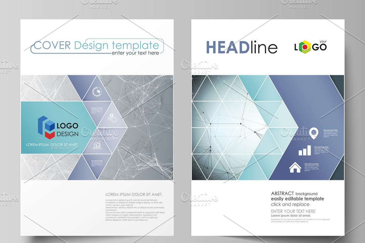 Mega Pack templates, a Brochure Template by VectorShop (Photo 45 of 102)