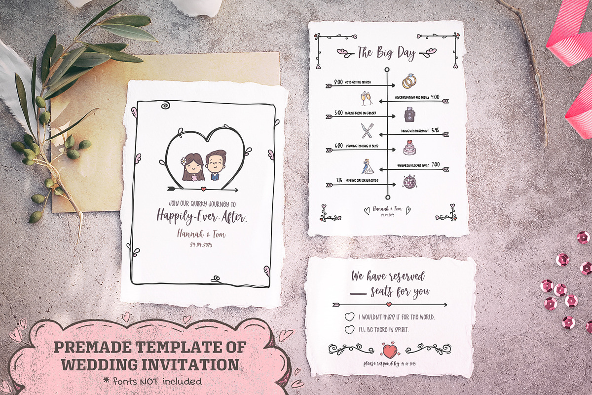 Wedding - Hand Drawn Icons, an Icon by Good Stuff No Nonsense (Photo 9 of 12)
