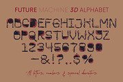 Future Machine - 3D Lettering, a Graphic by MIIM (Thumbnail 7 of 8)