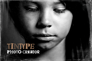 Tintype Photo Creator, a Layer Style Add-On by Mint Pixels