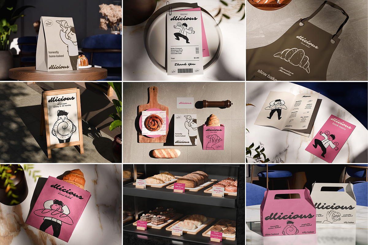 Bakery Mockup & Packaging Bundle, a Packaging Mockup by Vitora Mockup (Photo 1 of 12)