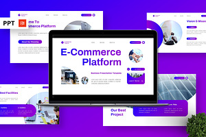E-Commerce Platform - Business PPT