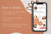 Amelia Instagram Puzzle | CANVA + PS, a Social Media Template by Slidesmash (Thumbnail 4 of 7)