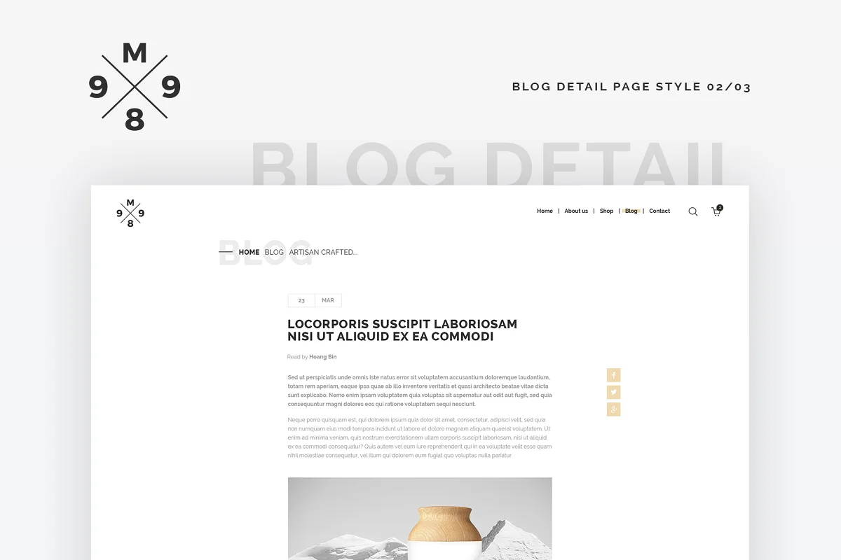 M989 Website Template Design UI Kit, an App Template by Capi Product (Photo 13 of 18)