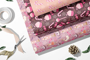 Sugarplum Christmas Patterns, a Pattern Graphic by The Audacious Brush (Thumbnail 6 of 7)