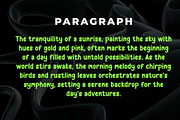 ASUHA - Brush Display Font, a Sans Serif Font by ENATIVE (Thumbnail 3 of 7)