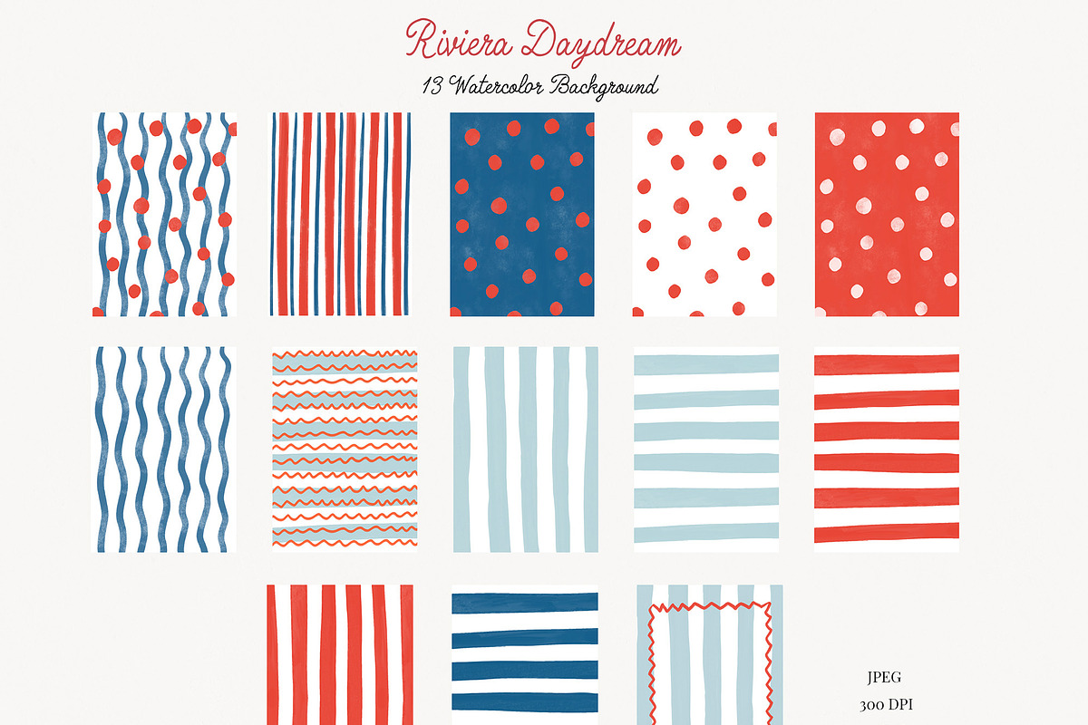 Riviera Summer Illustration & Frames, a Seasonal Illustration by Essentially Nomadic (Photo 5 of 10)