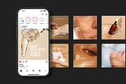 Skin Care Social Media Kit Bundle, a Social Media Template by Artisan Vibes (Thumbnail 7 of 11)