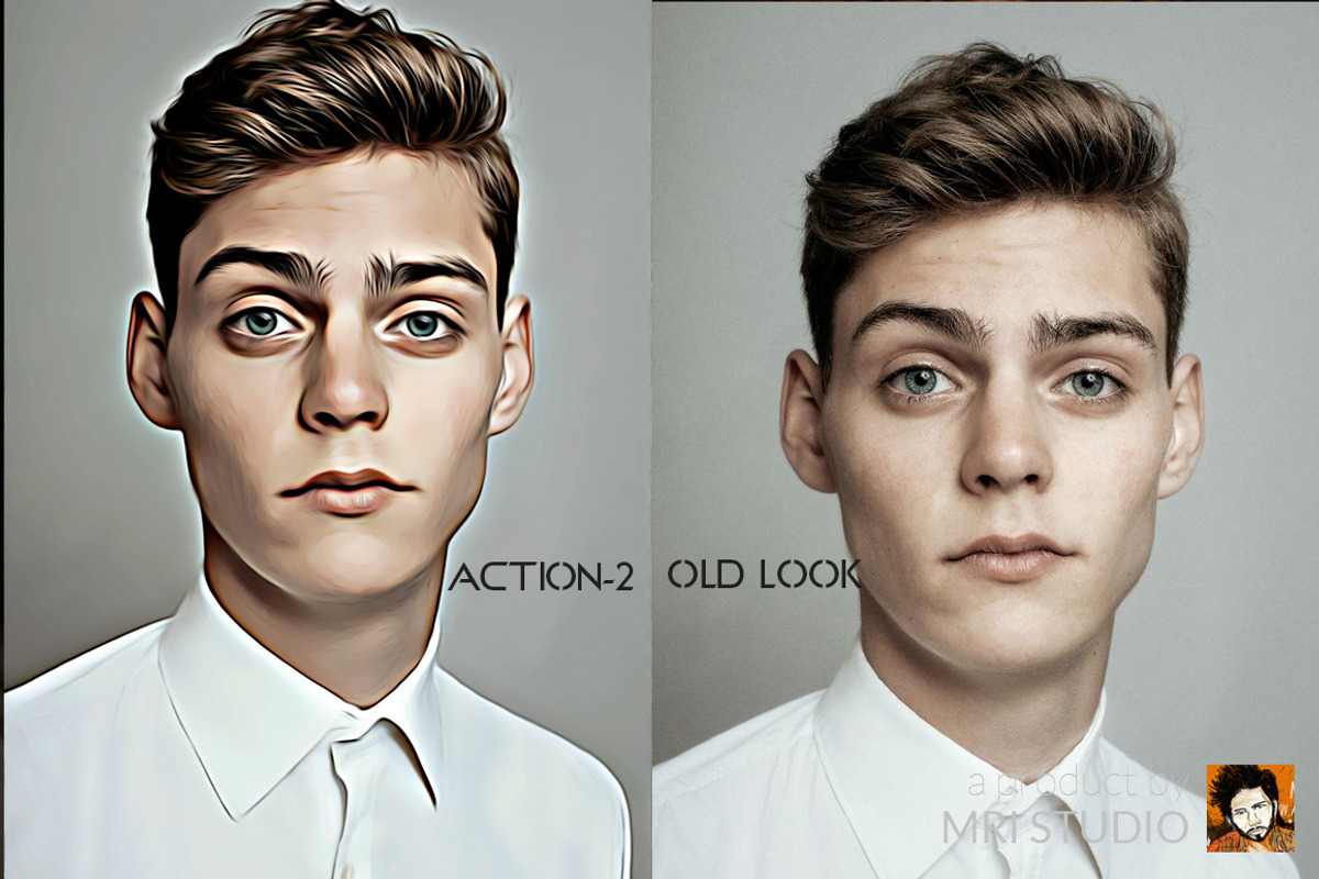 Oil Paint Photoshop Action, an Action Add-On by MRI STUDIO (Photo 2 of 13)