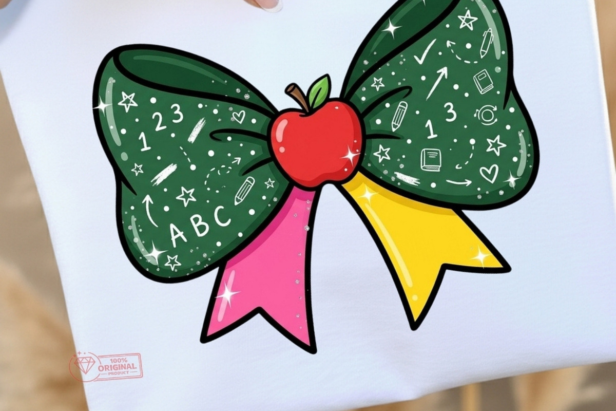 Teacher Bows Clipart Bundle, a Seasonal Illustration by Tanya Kart (Photo 4 of 13)