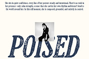CS Miguela Stamp, a Serif Font by Craft Supply Co. (Thumbnail 4 of 8)