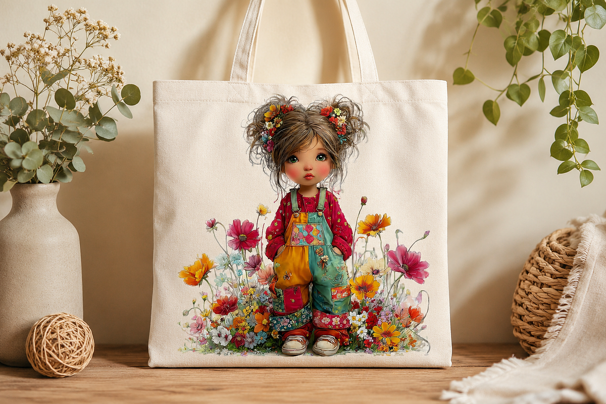 Whimsical Garden Friends Clipart Set, a Seasonal Illustration by CreationArt (Photo 2 of 6)