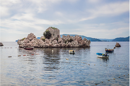 Picturesque summer view of Adriatic, an Architecture Photo by Elizaveta Galitskaya