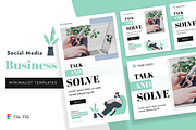 Creative Modern Business Minimalist, a Social Media Template by FoxStore (Thumbnail 1 of 2)