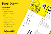 Modern Resume Bundle / CV - Evelyn, a Resume Template by Templates Design Co. (Thumbnail 13 of 17)