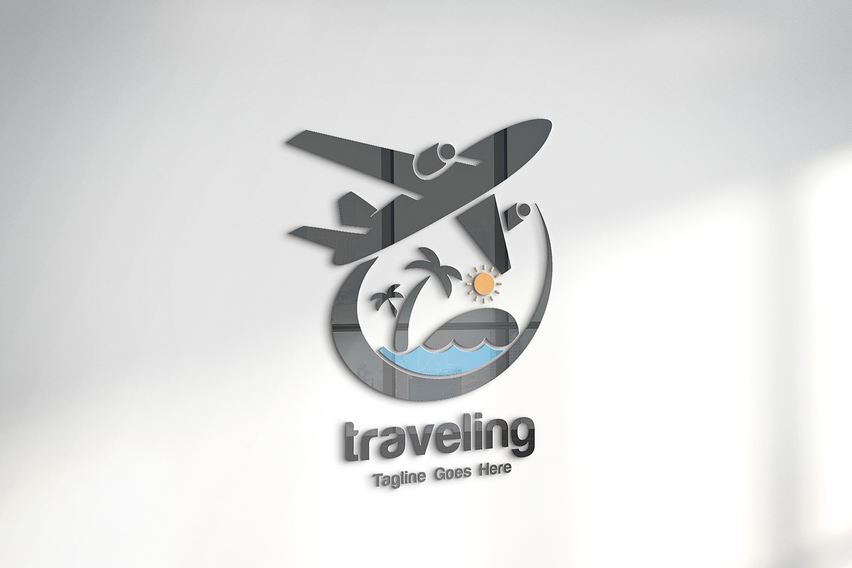 Travel Agency Logo Template, a Branding & Logo Template by YUDesignStore (Photo 5 of 7)