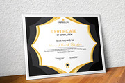 Certificate Word | PSD | AI, a Stationery Template by Curve Design (Thumbnail 2 of 3)