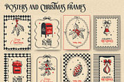 Hand Drawn Christmas Line Art Bundle, a Seasonal Illustration by Nearbirds (Thumbnail 8 of 11)