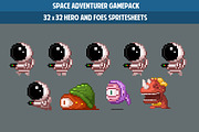 Space Adventurer Gamepack, a Graphic by Fassous game assets (Thumbnail 2 of 5)