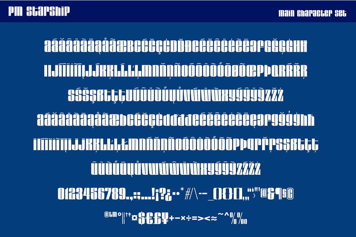 PM Starship Sci-Fi Font, a Sans Serif Font by Paper Moon Graphic Supply (Photo 5 of 6)