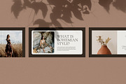 Bohemian Instagram Pack | PS & Canva, a Social Media Template by Visuel Colonie® (Thumbnail 12 of 15)