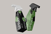 Spray Bottle Mockup, a Household Mockup by Permadi Creative (Thumbnail 2 of 3)