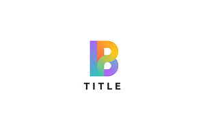 B Colourful Fun Playful Logo, a Branding & Logo Template by baqoos