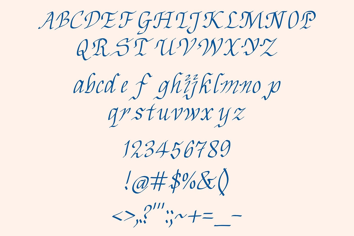 Old World Ink, a drawn medieval font, a Script Font by Eryn Rose Design (Photo 11 of 12)