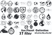 Eco Planet Global Earth Set, a Finance Illustration by Designer_Momina (Thumbnail 1 of 38)
