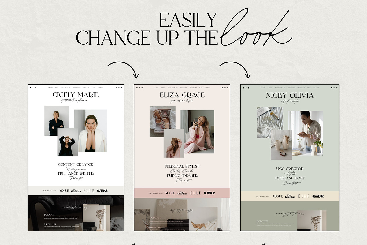 Influencer Website Template | Showit, a Websites & App Template by Field Digital (Photo 7 of 11)