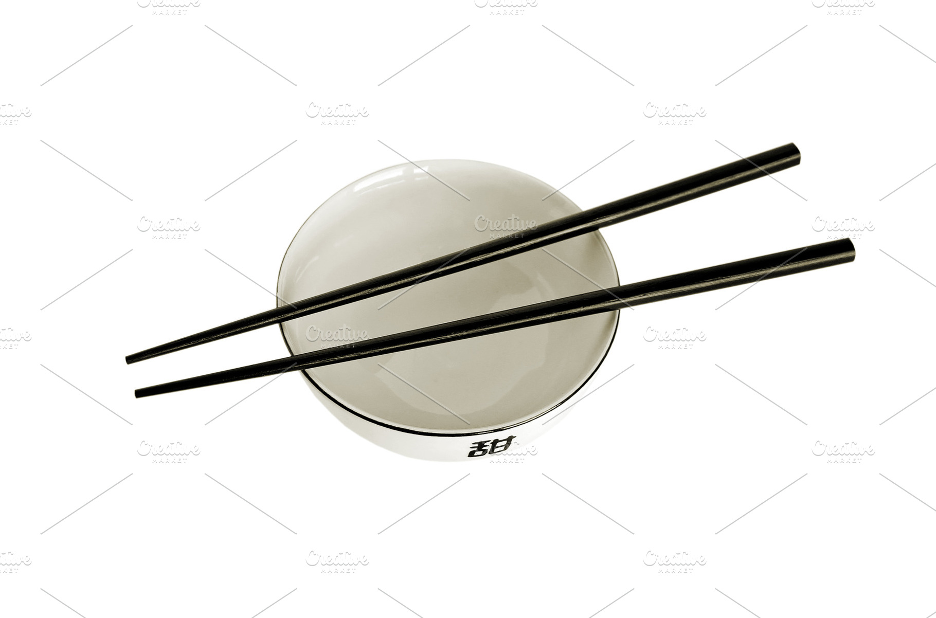 Empty bowl for sushi, a Photo by saiko3p