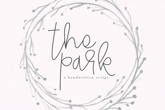 Park - Handwritten Script Font preview 8