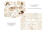 Neutral Baby Clipart | Baby Shower, a Person Illustration by GlamArtZhanna (Thumbnail 2 of 6)