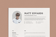 Resume/CV Template, a Resume Template by UX-group (Thumbnail 6 of 7)