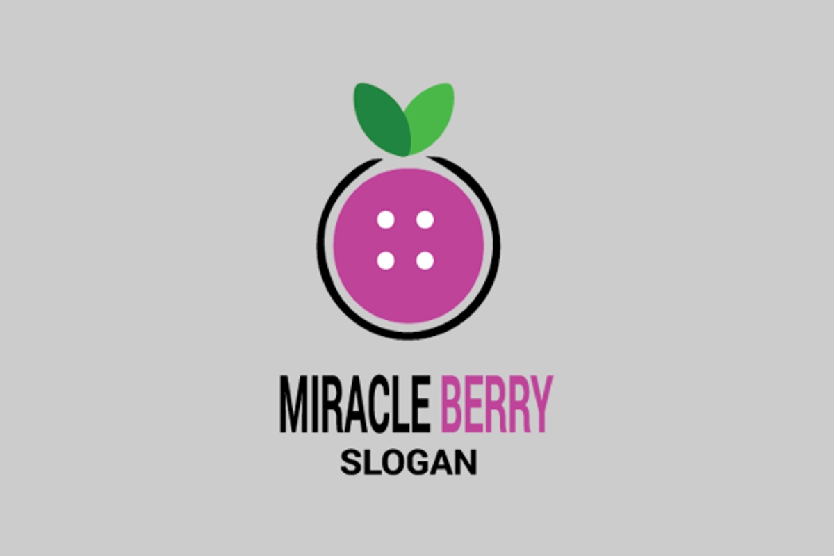 Miracle Berry Logo, a Branding & Logo Template by erikadesign (Photo 1 of 2)